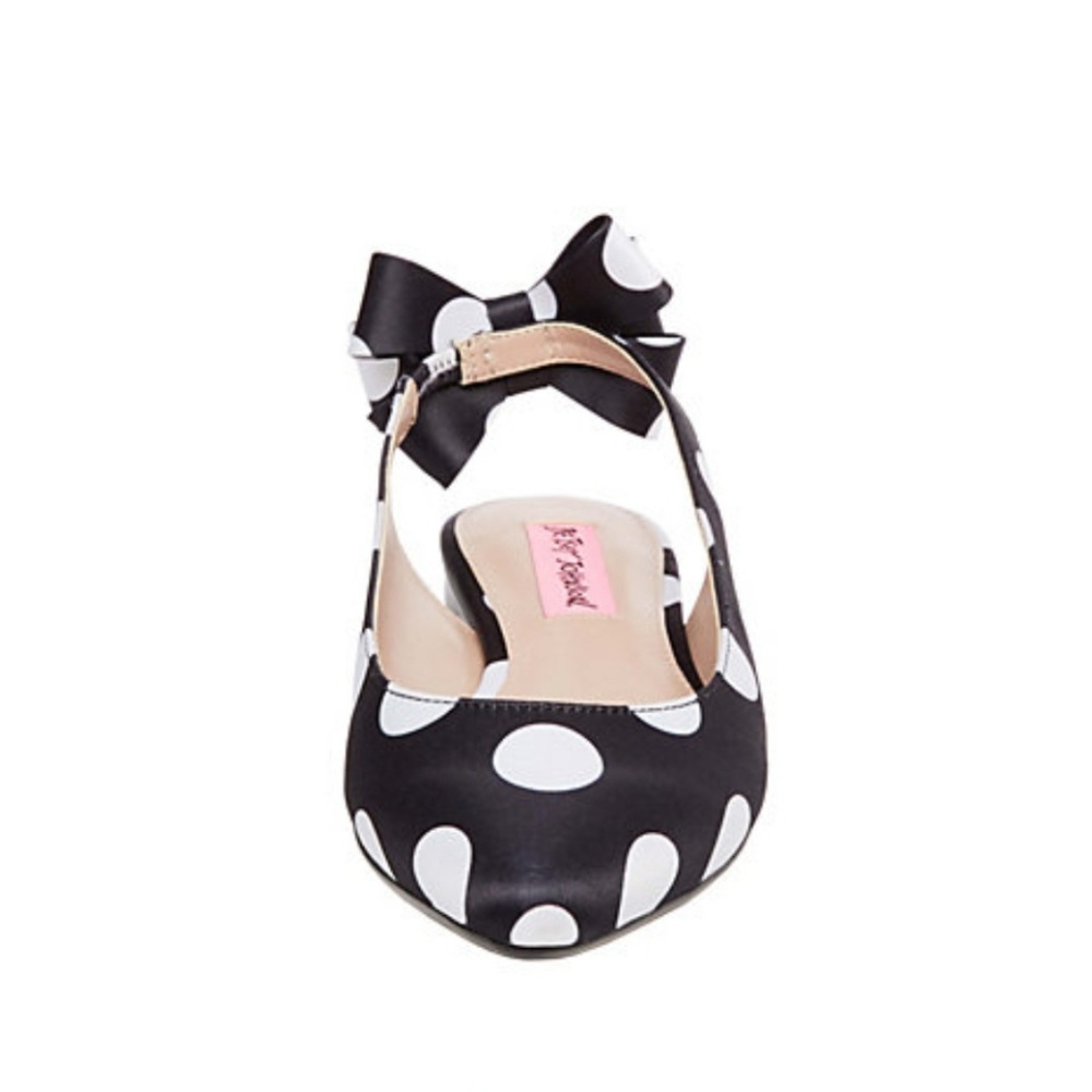 Betsey Johnson Polka Dot Flats
